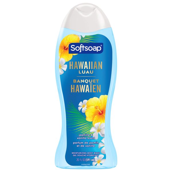 Softsoap Body Wash, Moisturizing, Jasmine & Vanilla Scent