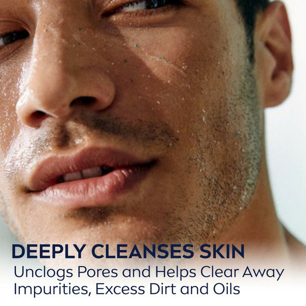 NIVEA Men Maximum Hydration Deep Cleaning Face Scrub