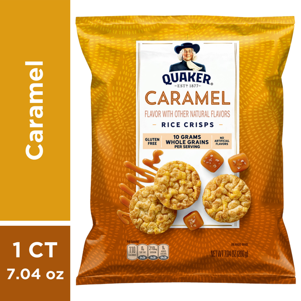 Quaker Rice Crisps, Caramel