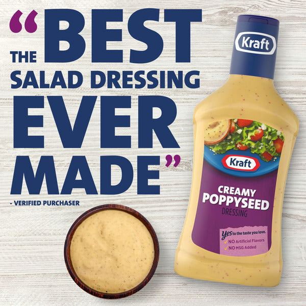 Kraft Creamy Poppyseed Dressing