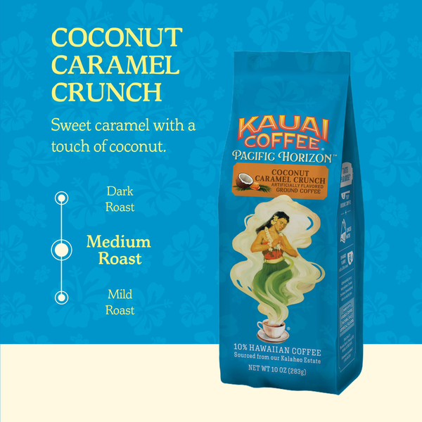 Kauai Coffee Coconut Caramel Crunch Coffee