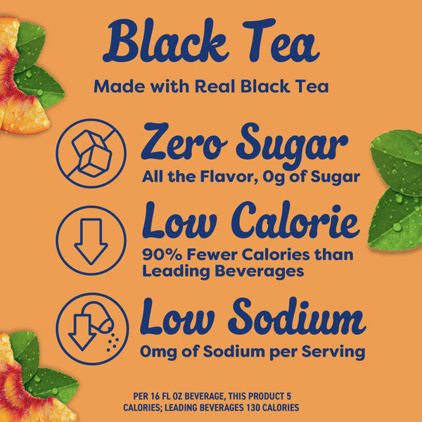 Crystal Light Peach Iced Tea Artificially Flavored Powdered Drink Mix