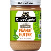 Once Again Peanut Butter, Organic, Unsweetened, Cr...
️