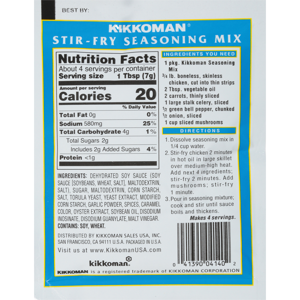Kikkoman Stir-Fry Seasoning Mix