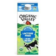 Organic Valley® Fat Free Lactose Free Milk️