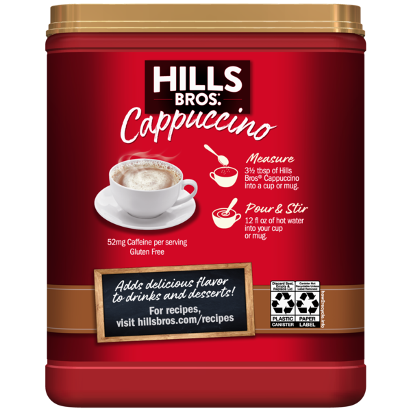 Hills Bros. Drink Mix, English Toffee, Cafe Style