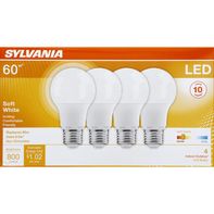SYLVANIA Light Bulbs, LED, Soft White, 8.5 Watts️