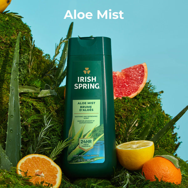 Irish Spring Body Wash For Men, Aloe Mist