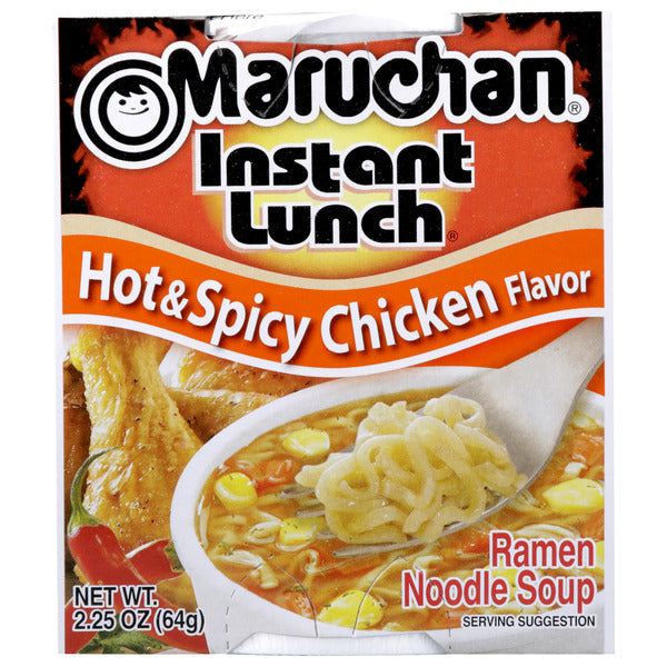 Maruchan Instant Lunch Hot & Spicy Chicken Flavor Ramen Noodle Soup