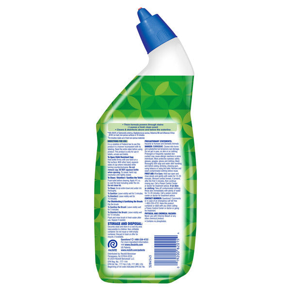 Lysol Brand New Day Bamboo Scent Clinging Ge Toilet Bowl Cleaner