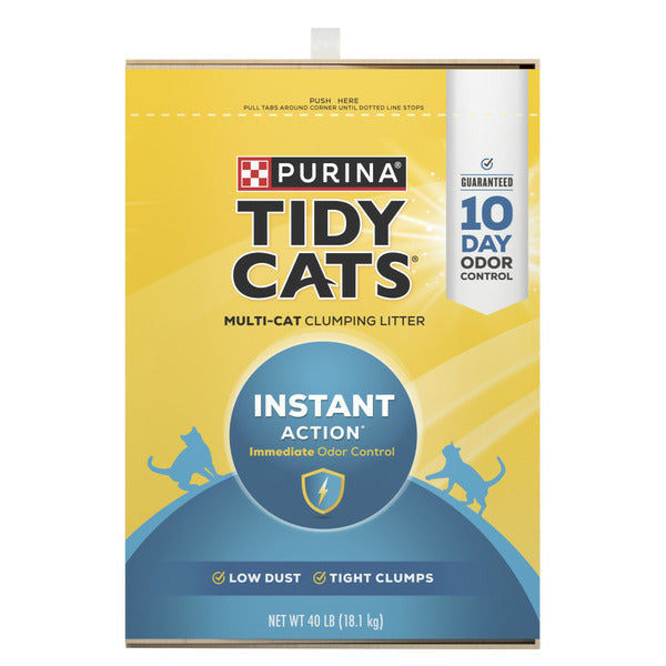 Purina Tidy Cats Clumping Cat Litter, Instant Action Multi Cat Litter