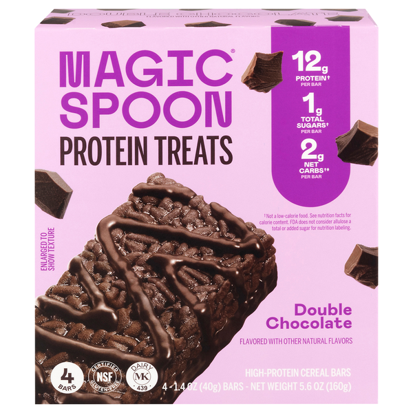 Magic Spoon High-Protein Double Chocolate Cereal Bars