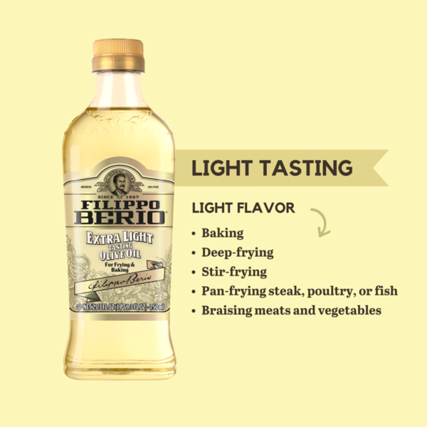 Filippo Berio Olive Oil, Extra Light Tasting