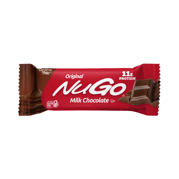 NuGo Original Milk Chocolate, Gluten Free, Protein Bar