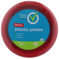 Simply Done Party Plastic Plates️