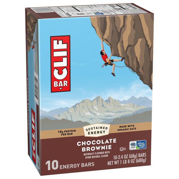 CLIF BAR Energy Protein Bars, Chocolate Brownie, Non-Gmo 24 oz
