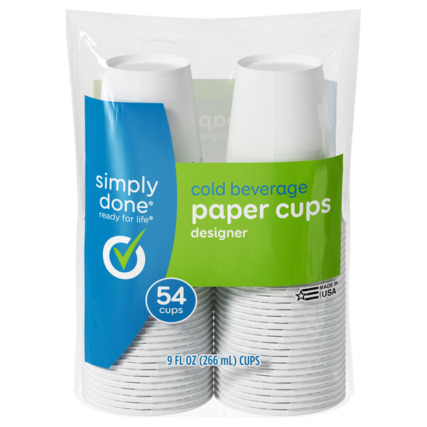 Simply Done Designer Paper Cups