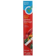 Simply Done Double Zipper Jumbo Storage Bags️ DestGlow