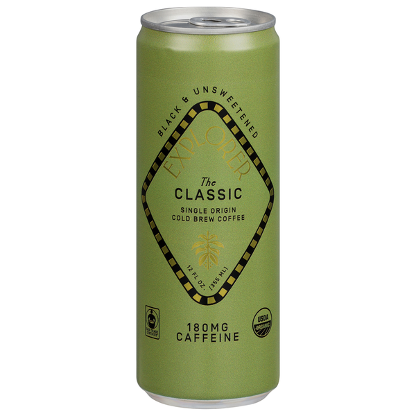 Explorer Black & Unsweetened The Classic Cold Brew Coffee