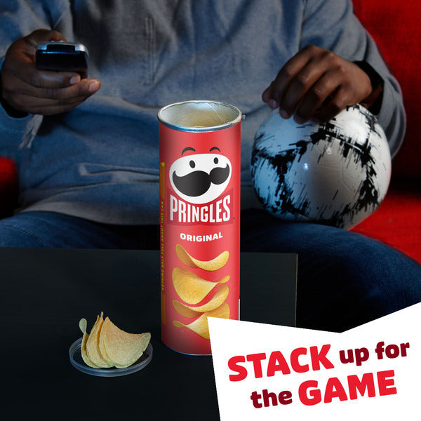 Pringles Original Potato Crisps Chips, Lunch Snacks, 5.2 oz
