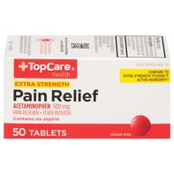 TopCare Pain Relief, Extra Strength, 500 mg, Table...
️