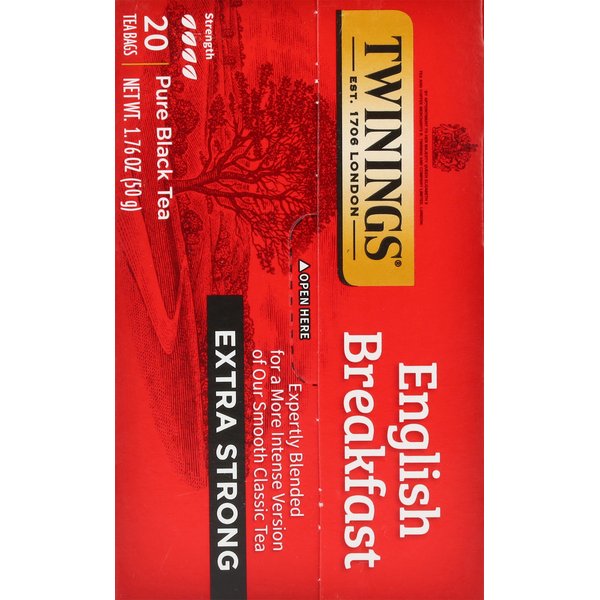Twinings English Breakfast Extra Strong Tea Bags