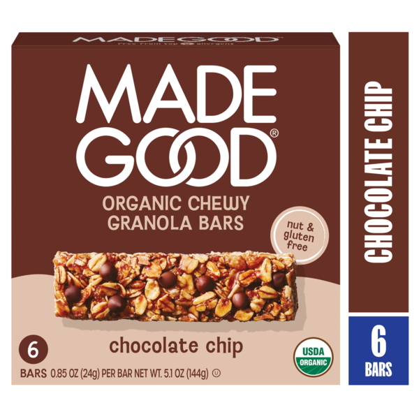 MadeGood Chocolate Chip Granola Bars