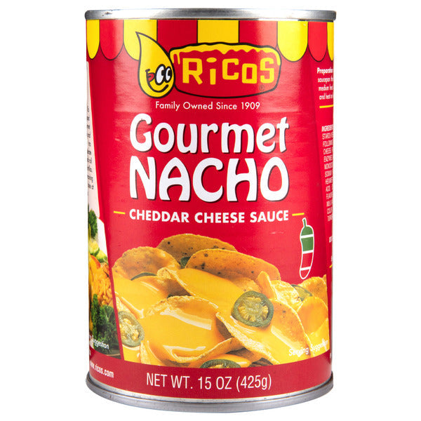 Ricos Cheese Sauce, Cheddar, Gourmet Nacho, Medium