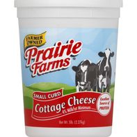 Prairie Farms Cottage Cheese, Small Curd, 4% Milkf...
️