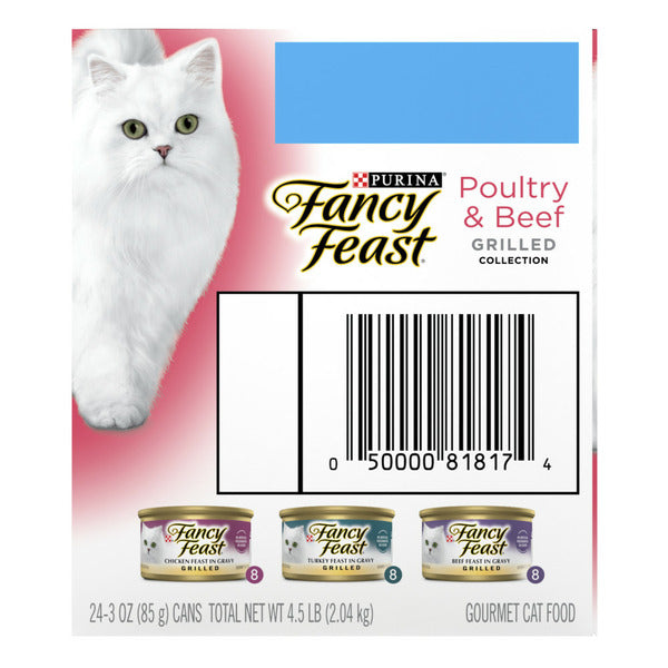 Purina Fancy Feast Poultry & Beef Grilled Collection