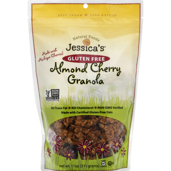 Jessica’s Natural Foods Granola, Gluten Free, Almond Cherry