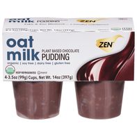 Zen Pudding, Plant Based Chocolate, Oat Milk️