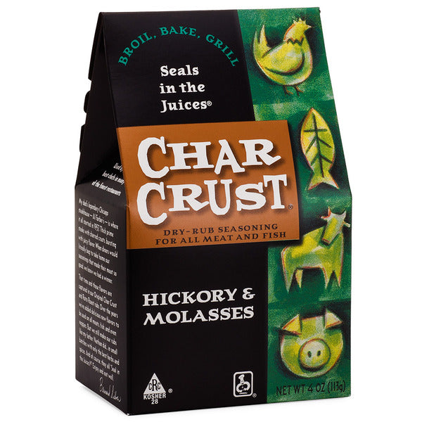 Char Crust Dry-Rub Seasonings Hickory & Molasses