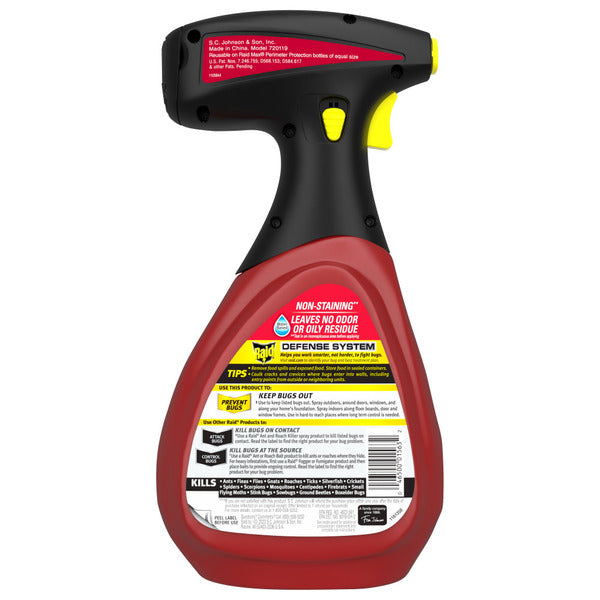 Raid® MAX Perimeter Protection Insect Killer for Indoor & Outdoor, for Up To 18 Months
