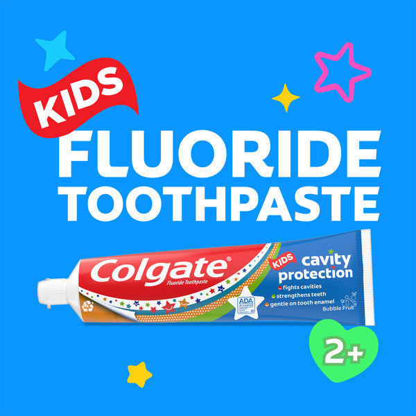 Colgate Cavity Protection Toothpaste, Bubble Fruit