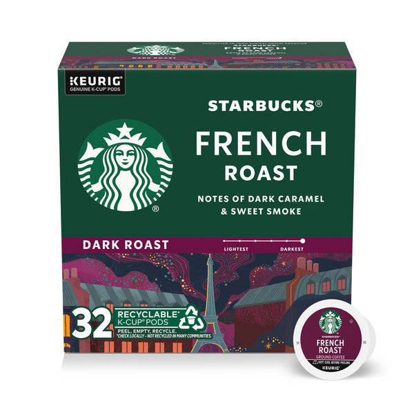 Starbucks French Dark Roast K-Cup Coffee
