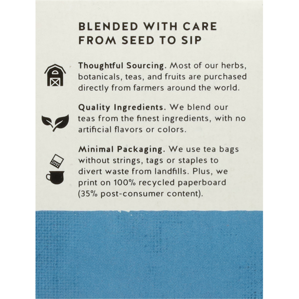 Celestial Seasonings Wellness Tea, Caffeine Free, Tea Bags