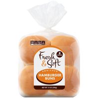 Fresh & Soft Enriched Hamburger Buns️