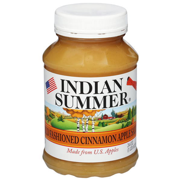 Indian Summer Apple Sauce, Cinnamon, Old Fashioned