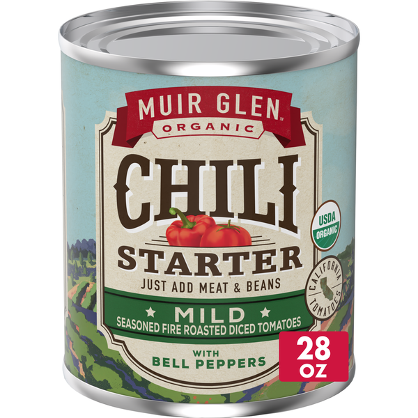 Muir Glen Organic Chili Starter with Bell Peppers, Mild