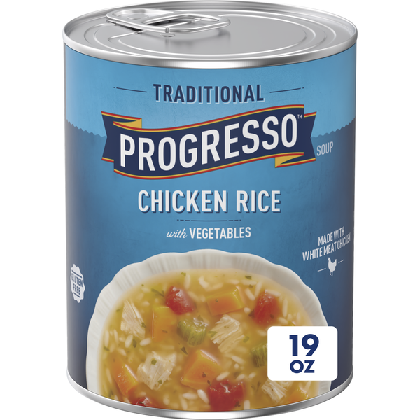 Progresso Traditional, Chicken Rice with Vegetables Canned Soup