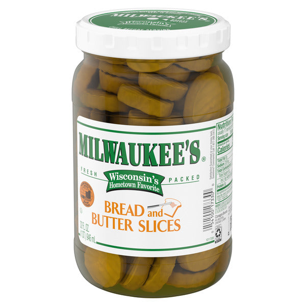 MILWAUKEE Pickles, Bread and Butter Slices