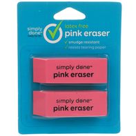 Simply Done Latex Free Eraser, Pink️