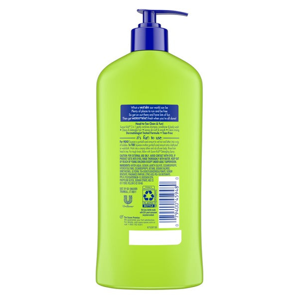 Suave Kids 3 in 1 Shampoo Conditioner Body Wash Watermelon Wonder
