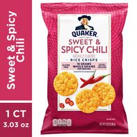 Quaker Rice Crisps, Sweet & Spicy Chili️