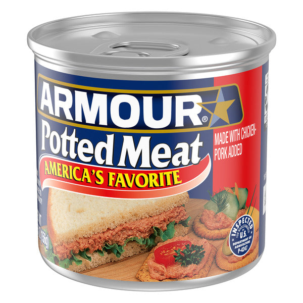 Armour Potted Meat Canned Meat