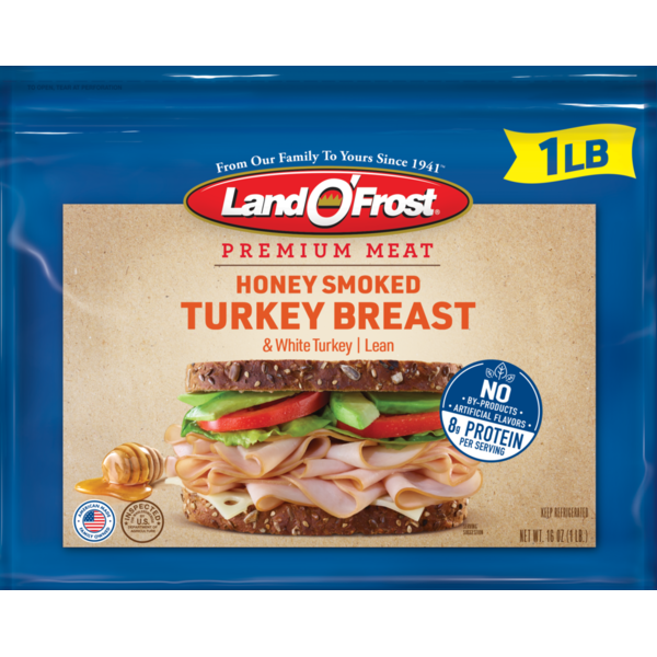 Land O’Frost Premium Honey Smoked Turkey Breast