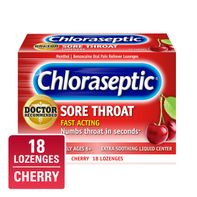 Chloraseptic Sore Throat Lozenges Cherry️