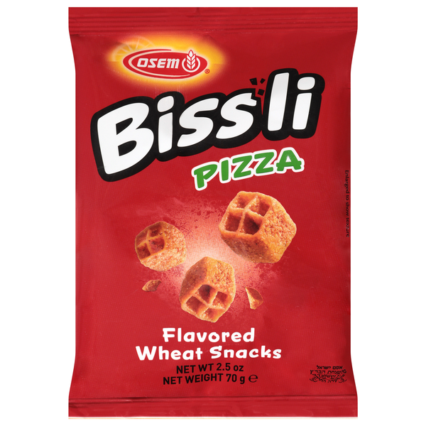 Osem Pizza Flavored Wheat Snacks