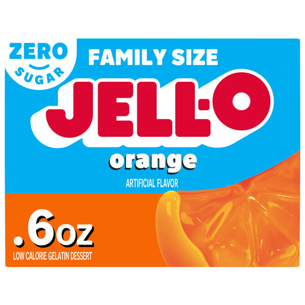 Jell-O Sugar Free Orange Gelatin Mix